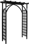 VINGLI 85in Wooden Arbor, Wedding Arch by VINGLI