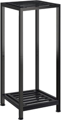 Plant Stand Indoor Outdoor Heavy Duty Wrought Iron Pedestal Stands Metal Plant by Lilybud--lily