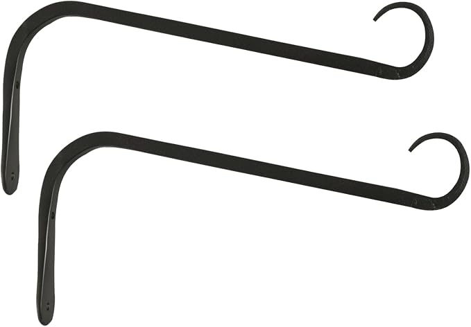 11 inch Plant Hanger, Sturdy Hanging Plant Bracket Outdoor, Hanging Plant Wall by YELOKIE