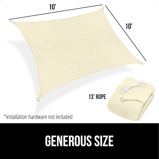 GORILLA GRIP Heavy Duty Sun Shade, UV Protection Fade Tear and Rust Resistant - Image 9