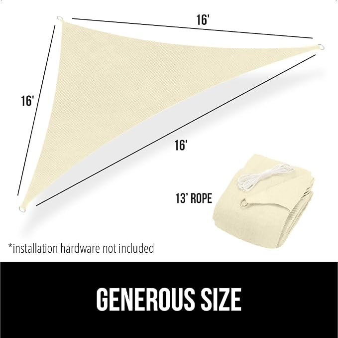 GORILLA GRIP Heavy Duty Sun Shade, UV Protection Fade Tear and Rust Resistant - Image 9