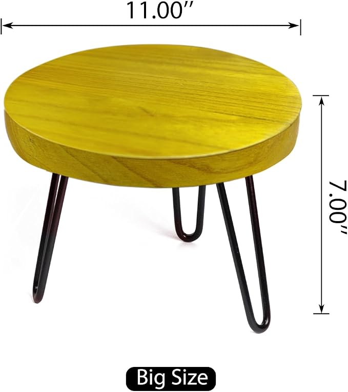 Plant Stand Indoor Outdoor Wood Mid Century Plant Stand - Image 2