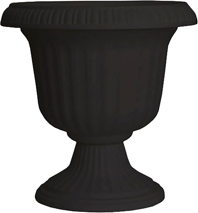 Southern Patio Large 14 Inch Outdoor Garden Lightweight Utopian Urn Planter - Image 2