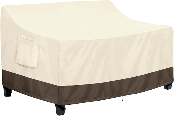 PureFit Outdoor Couch Cover Waterproof Patio Sofa Furniture Covers, 2-Seater by PureFit