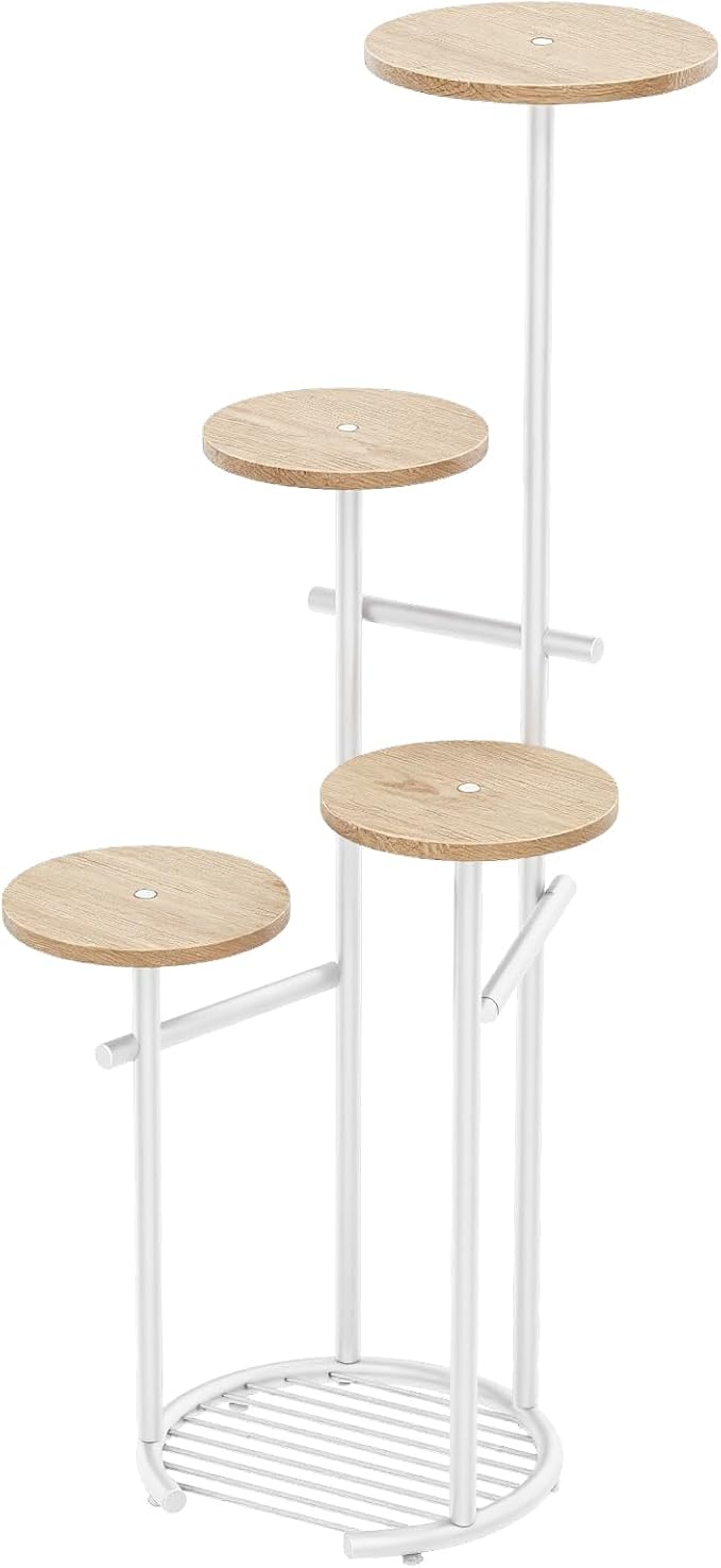 TOSKING 5 Tier Metal Plant Stand Indoor， Plant Shelf, Corner Shelf Flower Pot - Image 8