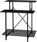 Zhongma 3 Tier Sturdy Plant Stand Space-Saving Heavy Duty Plant Holder by Zhongma