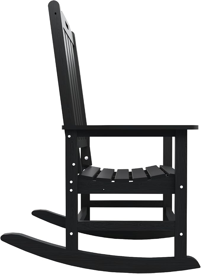 Oversized Rocking Chair Set of 2, Outdoor Rocking Chair - Image 5