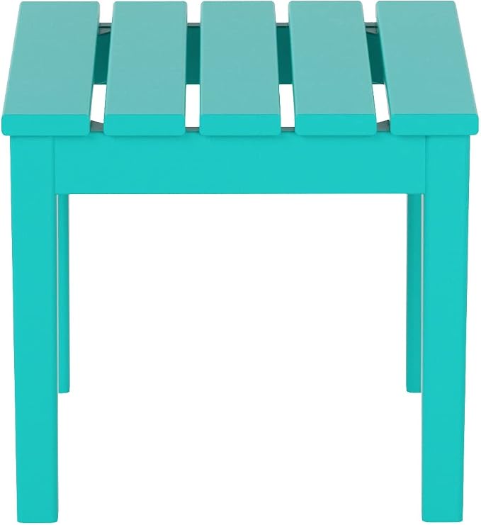 WestinTrends Ashore Outdoor Patio Modern Adirondack Side Table - Image 5