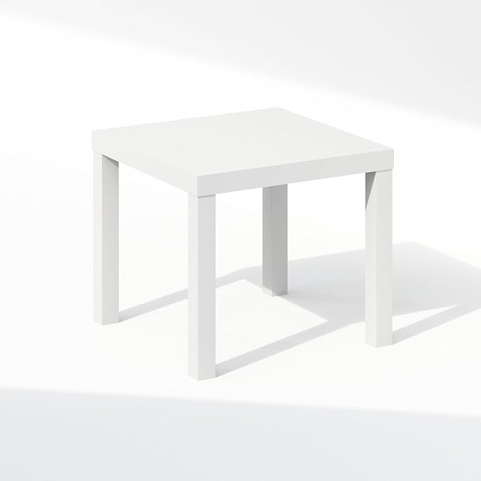 Furinno Classic Coffee Table, Square Modern Coffee Table - Image 4