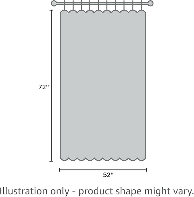 NICETOWN 2 Panels Greyish Green Outdoor Curtains - Image 7