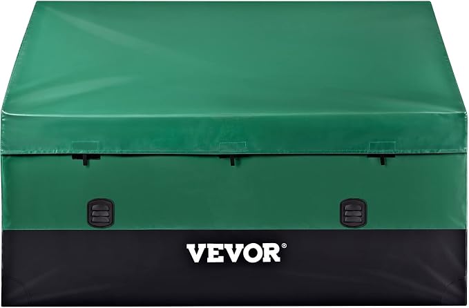 VEVOR Outdoor Storage Box, 150 Gallon Waterproof PE Tarpaulin Deck Box - Image 8