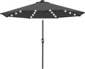ABCCANOPY 10FT Durable Solar Led Patio Umbrellas by ABCCANOPY