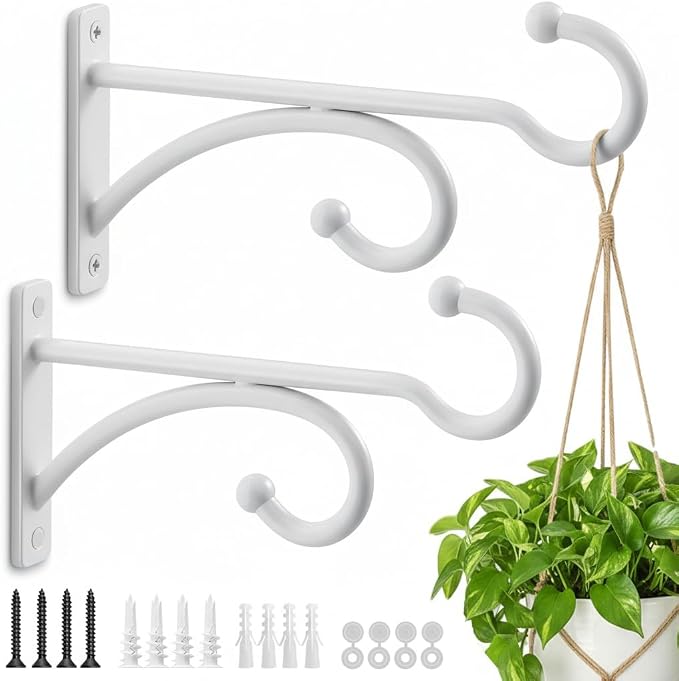 2Pack 6 Inch Plant Hangers for Hanging Baskets, Hanger for Indoor and Outdoor - Image 10
