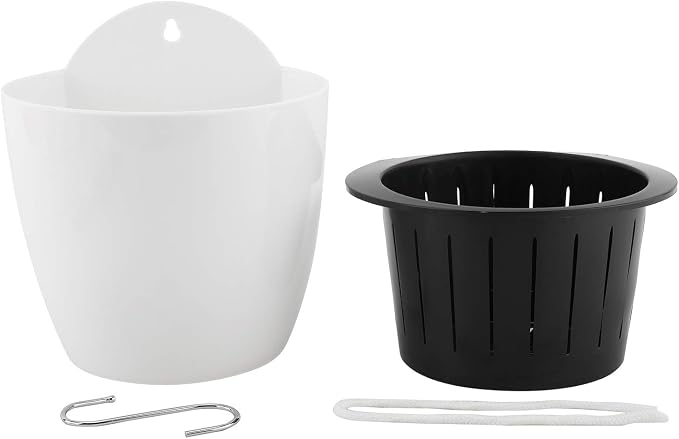 Homend 7 Pack Self Watering Hanging Planters, L Size, Suitable - Image 9