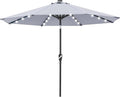 ABCCANOPY 10FT Durable Solar Led Patio Umbrellas by ABCCANOPY