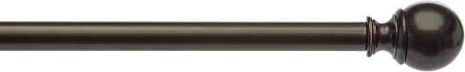 Amazon Basics Adjustable Sturdy Curtain Rod - Image 4