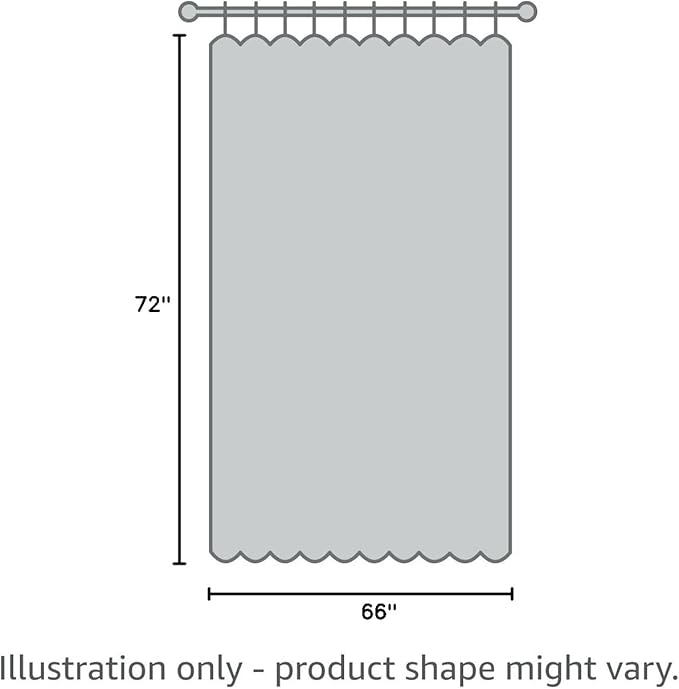 NICETOWN White Room Darkening Curtain 72 inches Long - Image 7