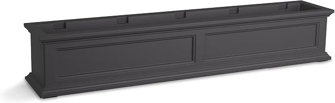 Mayne Fairfield 5-Foot Window Box – Self-Watering, Weather-Resistant Planter - Image 9