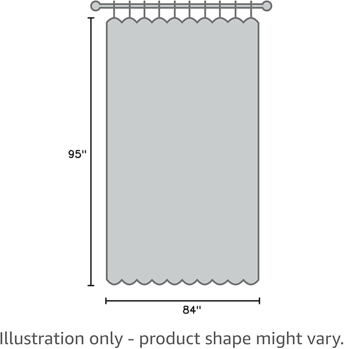NICETOWN Patio Outdoor Curtain 95 inch Long Waterproof - Image 8