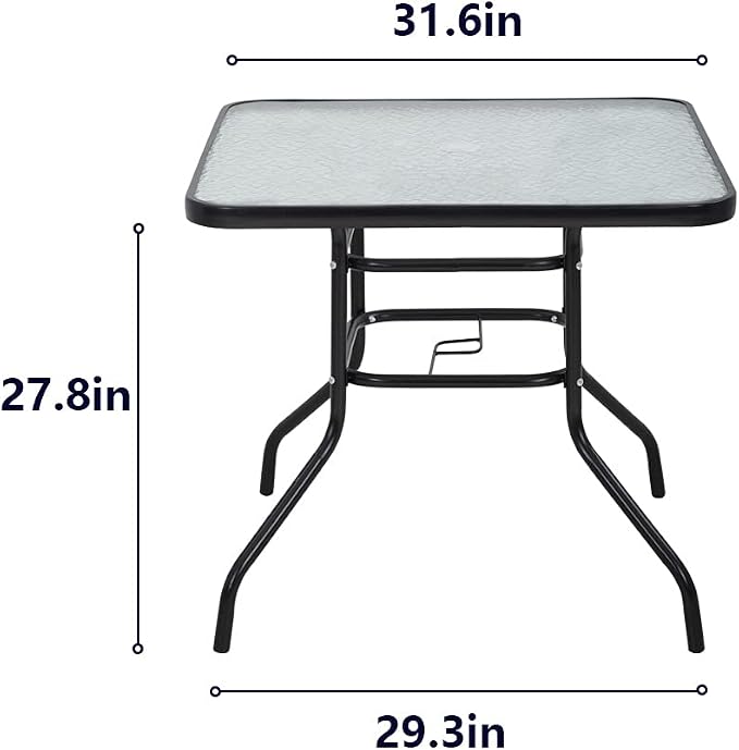 Outdoor Table Patio Table Dining Table - Image 3