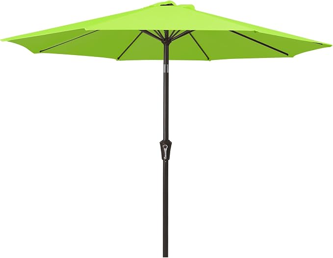 MEWAY 9ft Patio Umbrella Outdoor Table Umbrellas by MEWAY