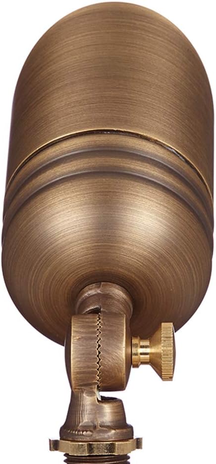 VOLT Fat Boy 12V Brass Outdoor Spotlight - Image 5