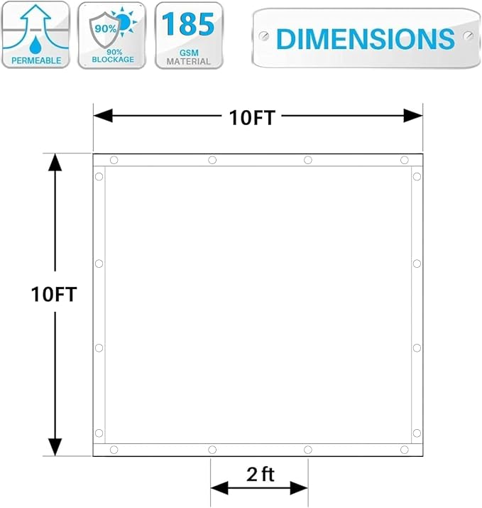 90% Shade Cloth Sun Shade Fabric - Image 3