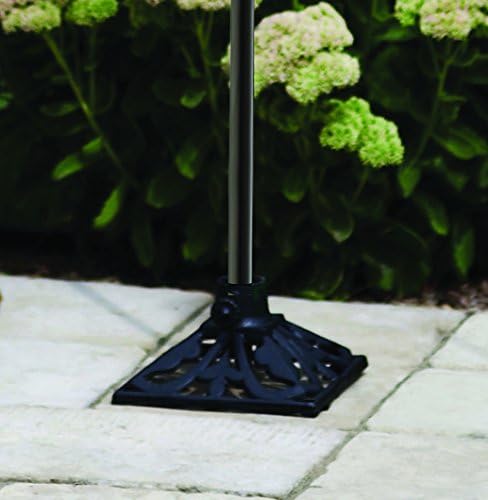 TIKI Cast Iron Torch Stand/Heavy-Duty Freestanding & Weather-Resistant_Torch - Image 3