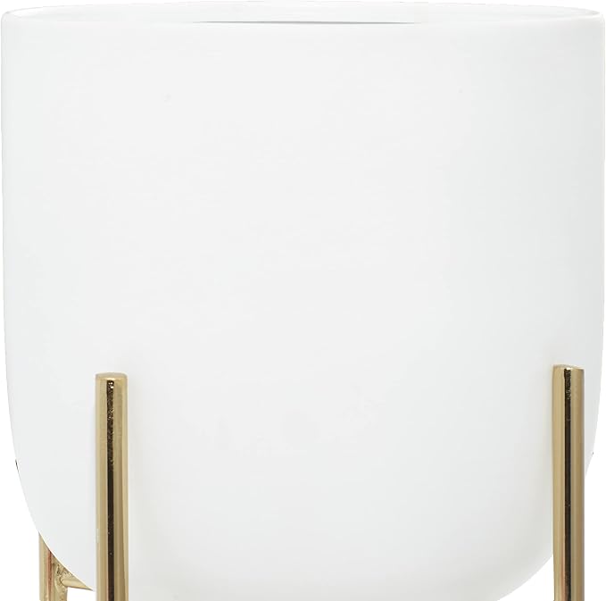 Deco 79 Metal Indoor Outdoor Planter Large Planter Pot - Image 5