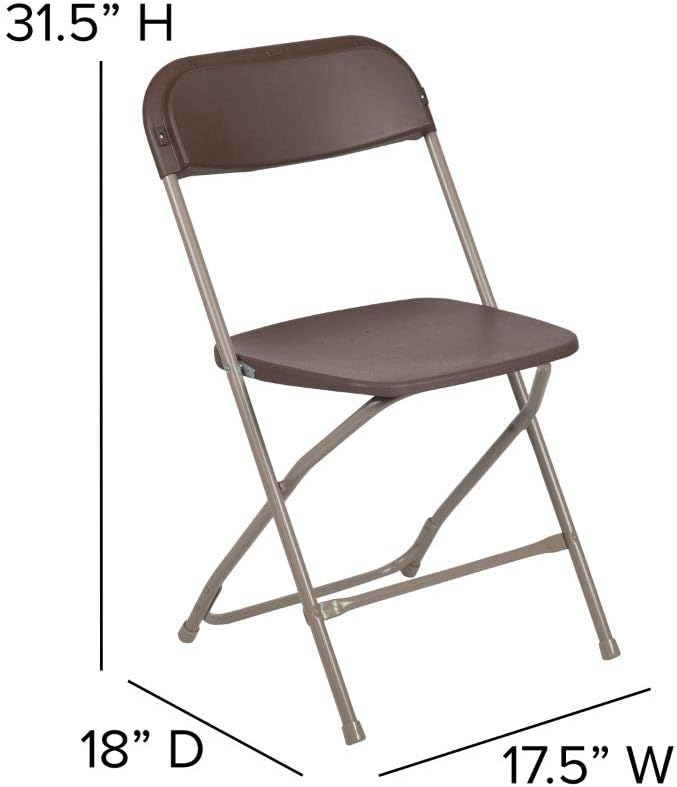 Flash Furniture Hercules™ Series Plastic Folding Chair - Image 3