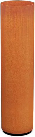 PLANTERCRAFT Corten Steel Metal Planter Box, Round Sizes, Modern Garden Steel by Plantercraft