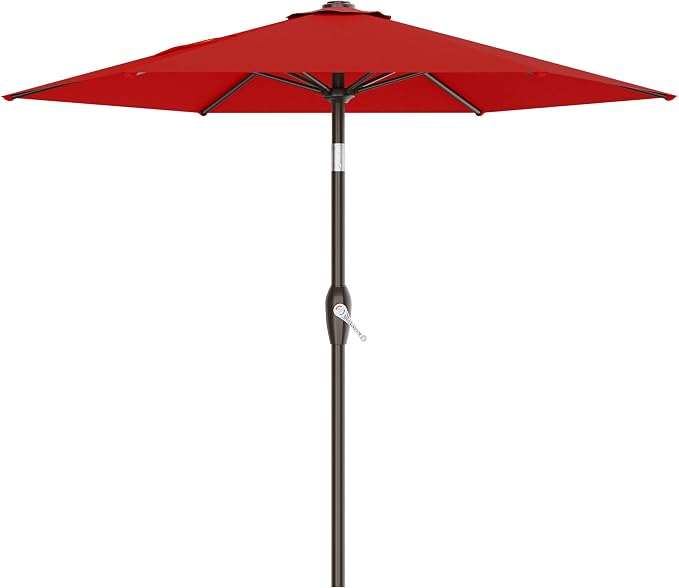 AreShark 7.5FT Patio Umbrella Table Market Umbrella by Unknown