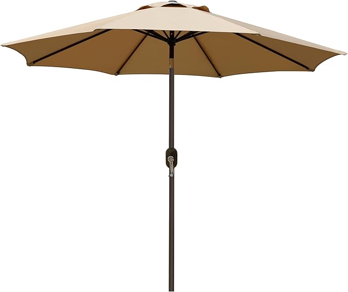 Blissun 9' Outdoor Patio Umbrella, Outdoor Table Umbrella, Yard Umbrella by Blissun