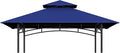 Grill Gazebo Replacement Top, 5 * 8 Outdoor BBQ Top Cover, Double Layer BBQ by COVBOARD