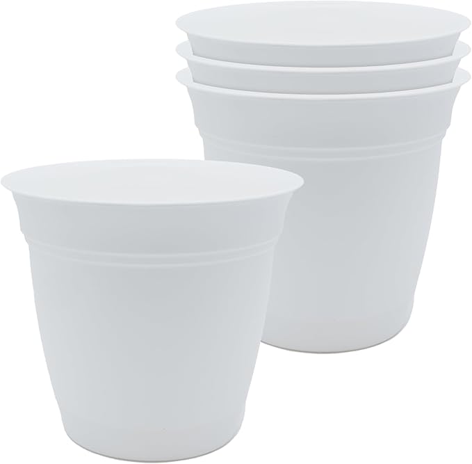 The HC Companies 8 Inch Eclipse Round Planter Pots by TheHCCompanies
