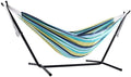 Vivere Double Cotton Combo Outdoor Backyard Patio Hammock by Vivere