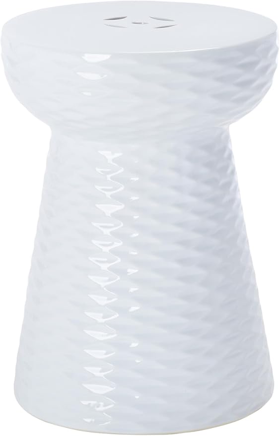 Safavieh Daphne Glazed Ceramic Decorative Garden Stool - Image 4