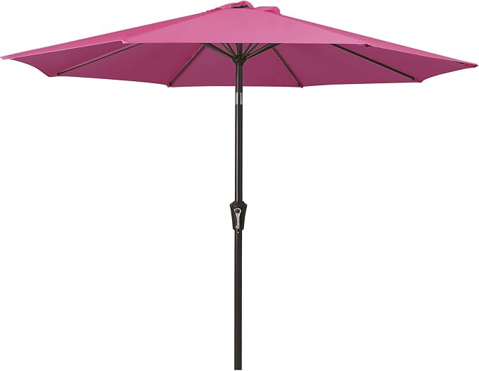 MEWAY 9ft Patio Umbrella Outdoor Table Umbrellas by MEWAY