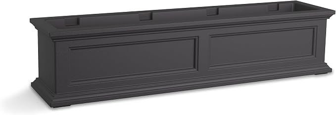 Mayne Fairfield 4-Foot Window Box – Self-Watering, Weather-Resistant Planter - Image 9