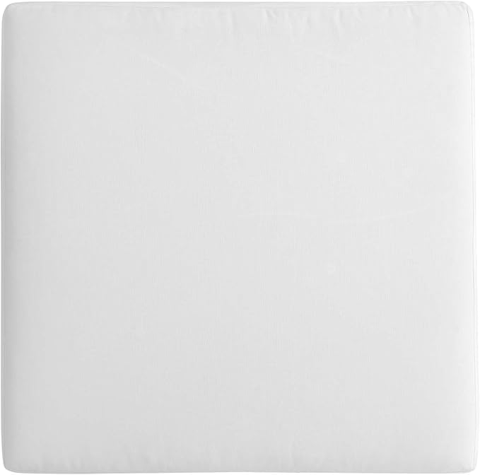 Modway Tahoe Aluminum Ottoman in Gray White - Image 5