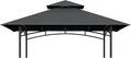Grill Gazebo Replacement Top, 5 * 8 Outdoor BBQ Top Cover, Double Layer BBQ by COVBOARD