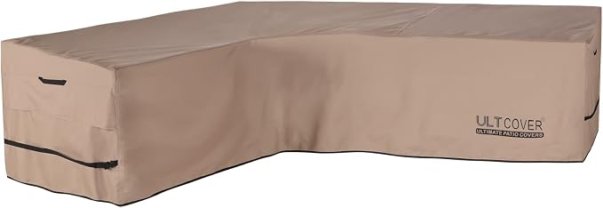 ULTCOVER Patio L-Shaped Left Facing Sofa Cover Waterproof by ULTCOVER