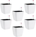 5.5 Inch Self Watering Plastic Planter by KOHAND