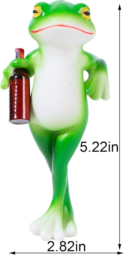 Miniature Frog Figurines Plant Decorations - Image 3