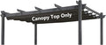 Pergola Shade Cover Replacement Canopy Top Compatible by Unknown