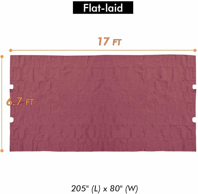 Universal Doubleton Steel Pergola Replacement Cover - Image 2