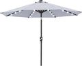 ABCCANOPY Durable Solar Led Patio Umbrellas by ABCCANOPY