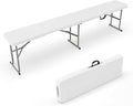 VINGLI 6 feet Plastic Folding Bench, Portable in/Outdoor Picnic Party Camping by VINGLI
