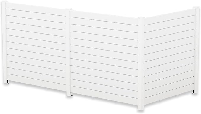 Kozyard Ground Mounting Kit for 3-Panel Privacy Screens – Perfect for Securing - Image 3