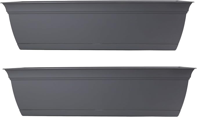 The HC Companies 24 Inch Eclipse Window Planter Box by TheHCCompanies